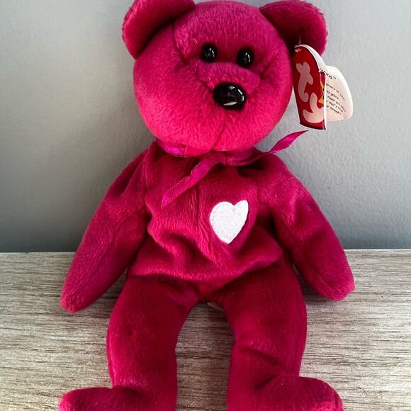 TY Beanie Baby Valentina Bear - Picture 4 of 5
